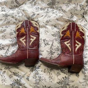 Frye Red Cowboy Boots